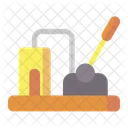 Lever Machine Tool Icon