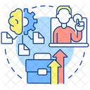 Leverage Technology Business Icon