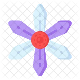 Lewisia-Keimblatt  Symbol