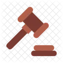 Justicia Legal Corte Icono