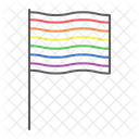 Lgbt Rainbow Flag Icon