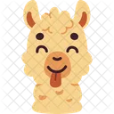 Lhama Animal Fofo Ícone
