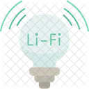 Li Fi Light Fidelity Wireless Communication Icon