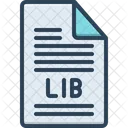 Lib File  Icon
