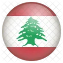 Libanon Flagge Symbol