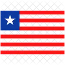 Flag Country Liberia Icon