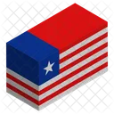 Flag Country Liberia Icon