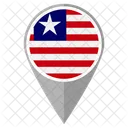 Liberia Country Location Location Icon