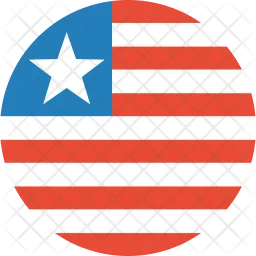 Liberia Flag Icono