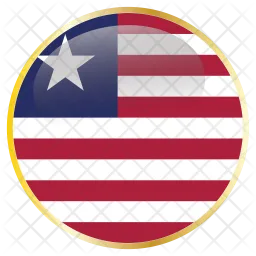 Liberia Flag Icono