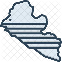 Liberia Map  Icon