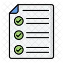 Checklist Clipboard Task 아이콘