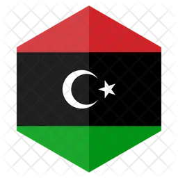 Libia Flag Icono