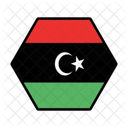 Libia Flag Icono