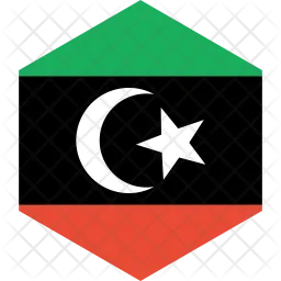 Libia Flag Icono