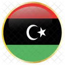 Libia Bandera Pais Icono