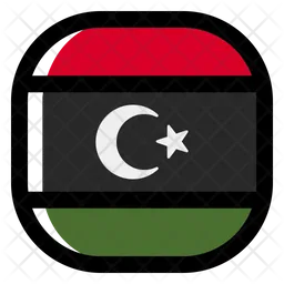 Libia Flag Icono