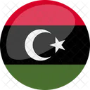 Libia Bandera Pais Icono