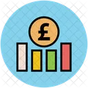 Libra Grafico Financeiro Ícone