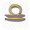 Libra Zodiac Sign Icon