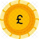 Libra Esterlina Moneda Britanica Simbolo De La Libra Icono