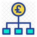 Diagrama De Flujo Libra Grafico De Dinero Icono