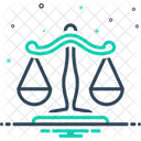 Libra Balance Justice Scale Icon