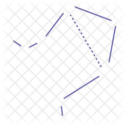 Padrão de estrela de libra  Ícone