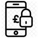 Movil Bloqueo De Contrasena Seguridad De Pagos En Linea Icono