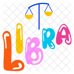 Signo de libra  Ícone