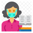 Librarian Library Occupation Icon