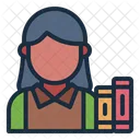 Librarian Woman Avatar Icon