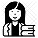 Archivist Bibliothecary Librarian Icon
