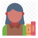 Librarian Woman Avatar Icon