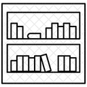 図書館、本、読書 アイコン