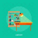 Library Education Science Icon