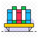 Library Books Education Icon
