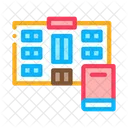 Library Learning Smartphone Icon