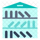 Library Book Learning Icon
