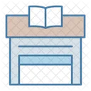 Library Learning Reading Icon