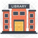 Library Modern Buildings Icon