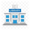 Library Education Literature Icon