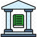 Library Bank College Icon