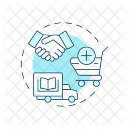 Library acquisitions  Icon
