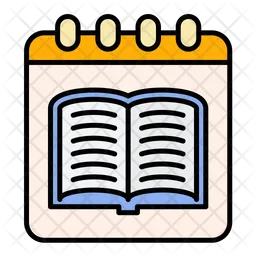 Library Calendar  Icon