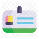 Library Card  Icon