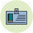 Library Card  Icon