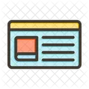 Library card  Icon