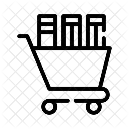 図書館カート  アイコン