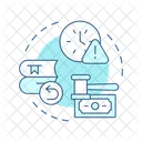 Library fine  Symbol